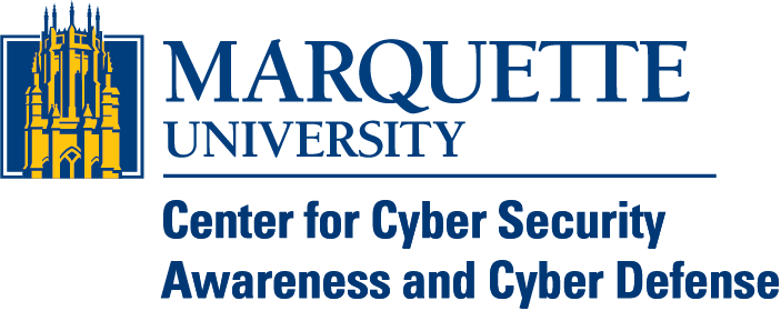 Marquette University Center for Cyber Security logo